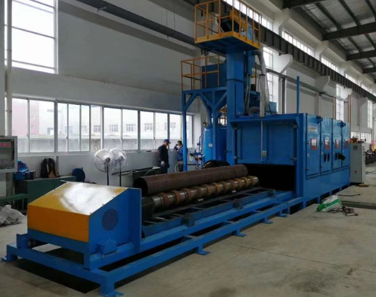 辽源喷砂机在管道除锈中的现场施工应用